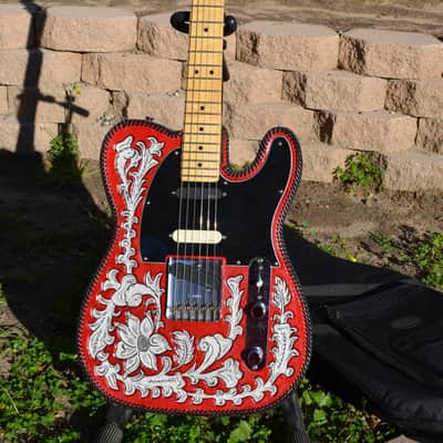 Fender American Special Telecaster 2014 Red Leather image 2