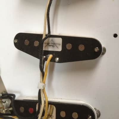 Fender Stratocaster 1984 Black mij Japan E series ST-362V texas special pickups image 9