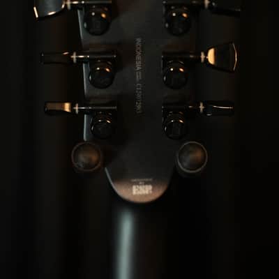 ESP LTD EC-1000 Baritone Electric Guitar 2025 - Charcoal Metallic Satin image 8