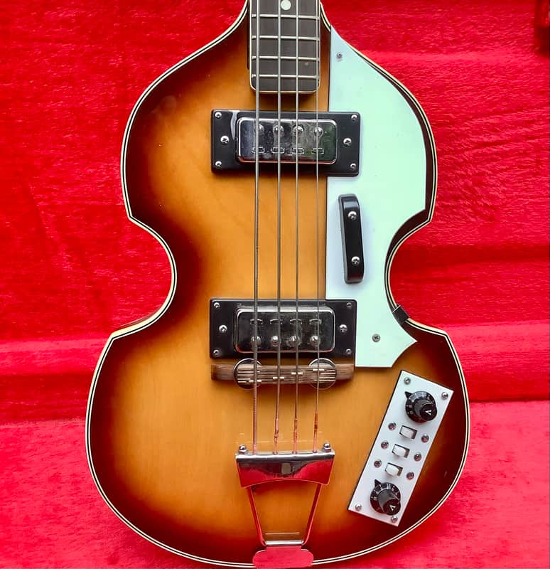 Maya ( Ibanez ) Violin Bass / Japan Vintage 70’s / with case image 1