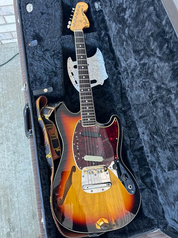 Fender MG-HO Hollow Body Mustang MIJ | Reverb