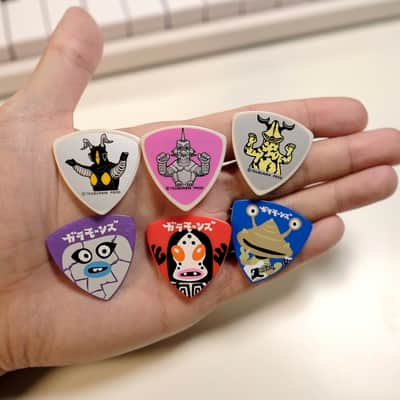 Fernandes Ultraman Monster & Garamones Guitar Picks 6pcs Made in Japan image 4