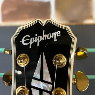 Epiphone Les Paul Custom 'Black Beauty' 2004 Electric Guitar image 8