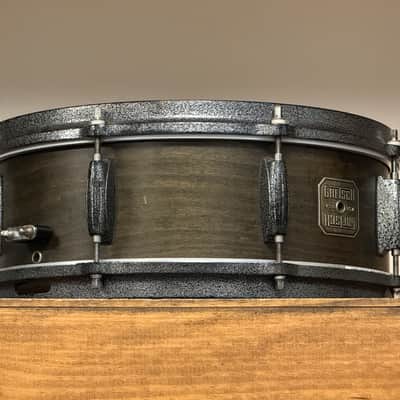 Gretsch Broadkaster Satin Ebony 5" x 14" Jasper Snare Drum image 10