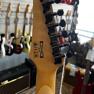 Ibanez GRG7221QA-TKS Gio with Purpleheart Fretboard 2020 - Present - Transparent Black Sunburst image 5