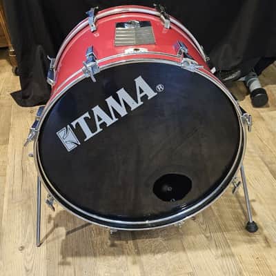 TAMA Rockstar 1980-90's - Mojave Red 22" bass drum image 1