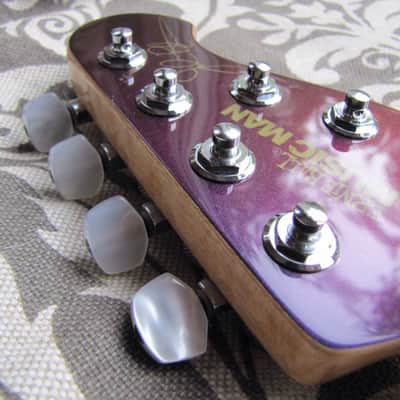Ernie Ball Music Man JP6 2009 Mystic Dream Piezo John Petrucci Signature model image 7