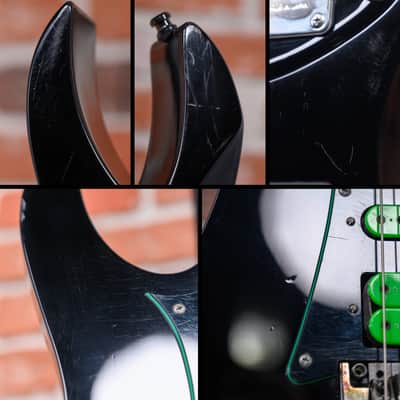 Ibanez UV7 Steve Vai Signature Black 1991 w/OHSC image 16