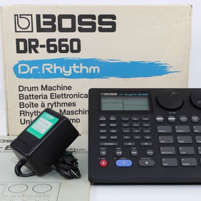 Repaired BOSS DR-660 Dr. Rhythm Drum Machine Roland TR808 New Internal Battery image 1