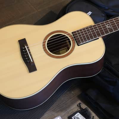 Journey Instruments OF410N Solid Sitka & Mahogany Collapsible Travel Guitar Natural + OGB image 2