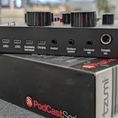 Tzumi ON AIR WaveMixer Bluetooth Podcast Soundboard 7254 · New in Box image 5