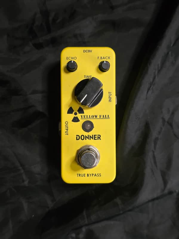 Donner Yellow Fall Analog Delay 2010s - Yellow image 1