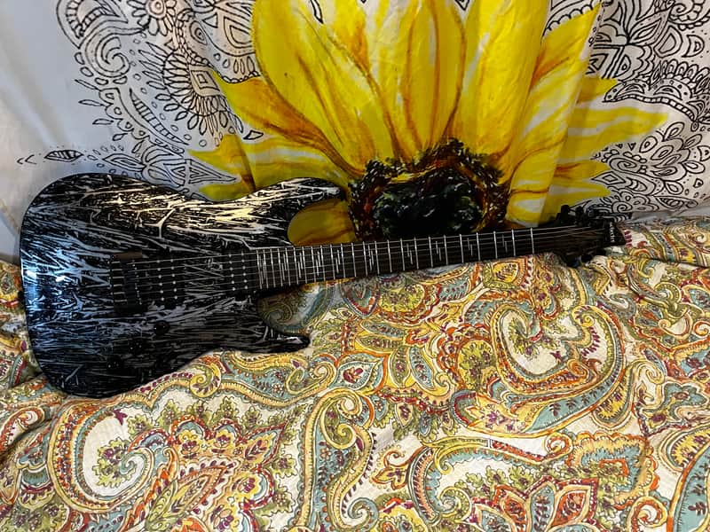 Schecter C1 Silver Mountain Electric Guitar image 1