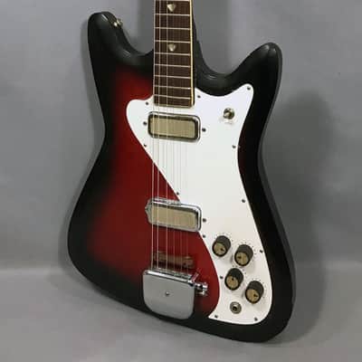 Vintage 1965 Kay Vanguard II w/ Gold Foil Pickups, Project image 9