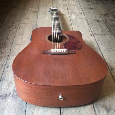 2006 Martin DC15E  Electro Acoustic Dark Natural & Hardshell case image 5