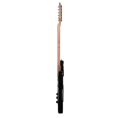 ST Stylish Electric Guitar with Black Pickguard Includes Amp, Soft Case, Strap, Cord, and Pick 2020s - Black image 20