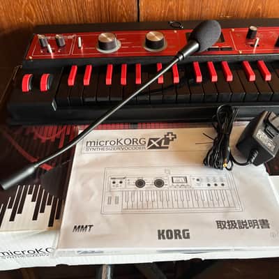 Korg Microkorg XL Plus - BKRD Synthesizer with Vocoder w/ box, mic image 13