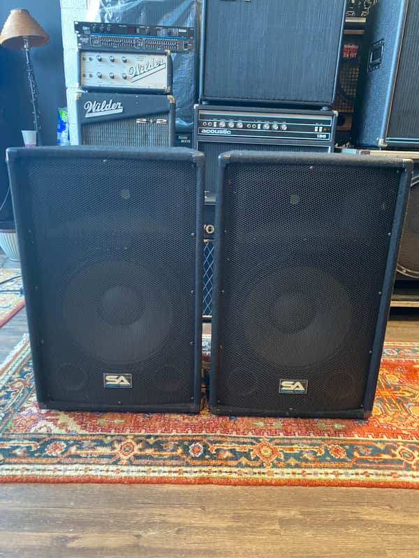 Seismic Audio SA-15T Speaker Pair image 1