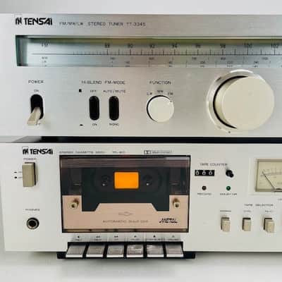 Tensai (Akai) TT-3345 AM/FM Tuner + TFL 810T Cassette Deck + TA2330 Amplifier Bild 6