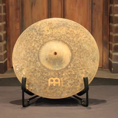 Meinl Byzance Extra Dry 14" Medium Hihat Cymbals - Used! image 3