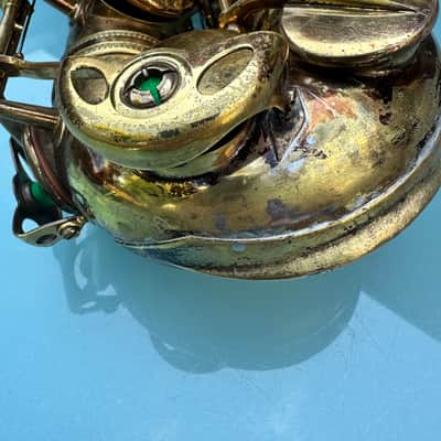 Selmer SBA altosax 1953/54 - Original gold laquer image 12