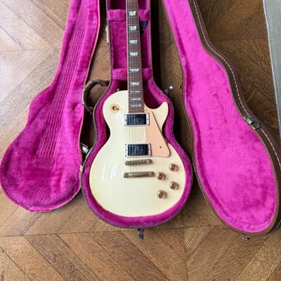 1989 Alpine White Les Paul Standard w/Gold Hardware + OHSC image 10