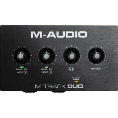 M-Audio MTRACK-DUO Interface audio 2 canaux, 2 entrées combo XLR/jack image 2