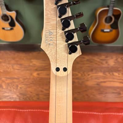 2017 Ibanez JEM777-LG Steve Vai 30th Anniversary Limited Edition with Pink Pickups Loch Ness Green image 19