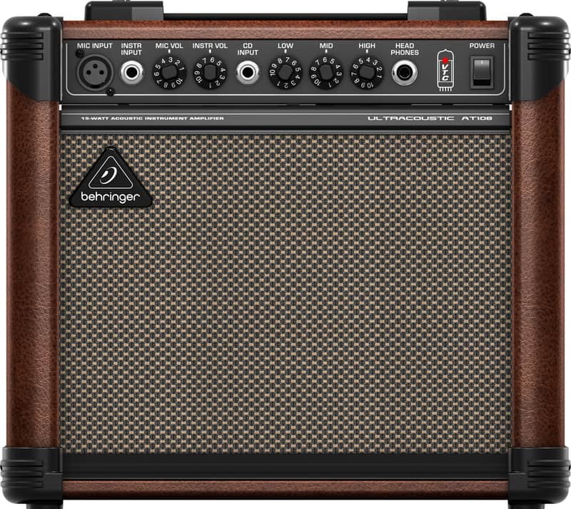Behringer Ultracoustic AT108 15-Watt Acoustic Guitar Combo | Reverb