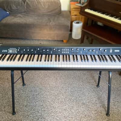 Korg SV1-88 Stage Vintage Digital Piano 2018 - Present - Black with White / Black Keys image 1