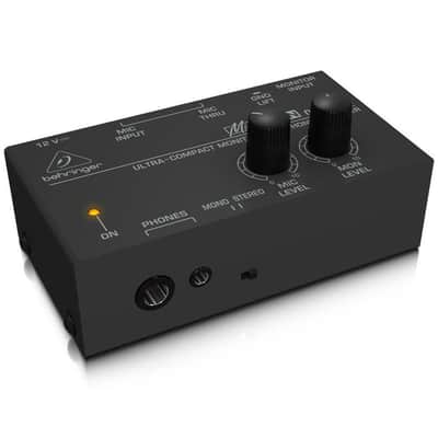 Behringer Micromon MA400 Ultra-Compact Monitor Headphone Amplifier, Bundle with TAPH100 Studio Monitor Headphones image 7