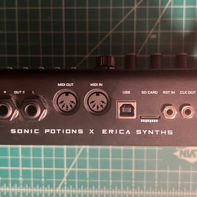 Erica Synths LXR-02 Digital Drum Synth 2021 - Black image 2