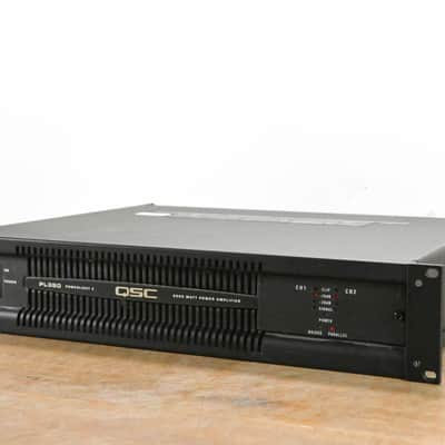 QSC PL380 Powerlight 3 Series 2-Channel Power Amplifier CG012GL image 1
