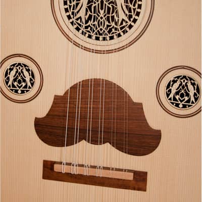 Mid East OUDRN-1 Arabic Oud Sheesham w/Gig Bag & Owner's Guide - Blemished* image 10