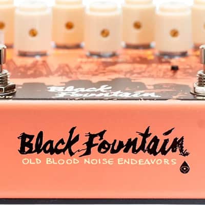 Old Blood Noise Endeavors Black Fountain Stereo Delay Effects Pedal, Terracotta image 5
