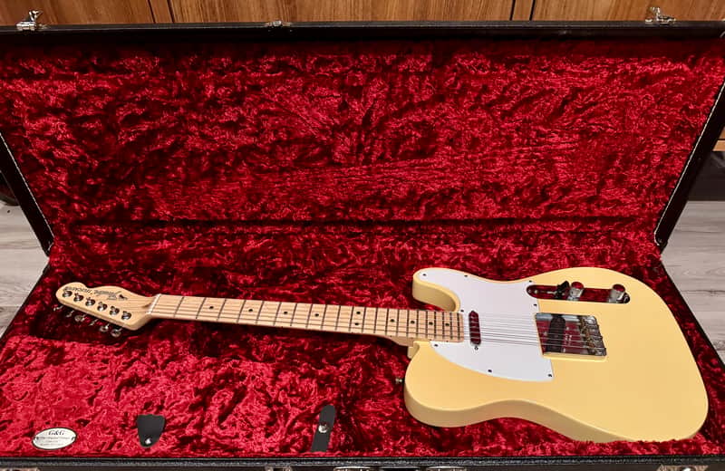 Fender American Performer Telecaster with Maple Fretboard Vintage White