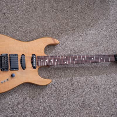 1987 B.C. Rich ST-III Natural Wood USA made w/ Edge trem image 1