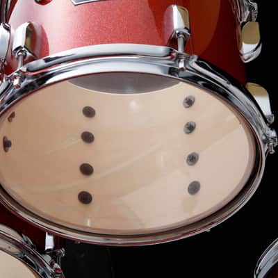 Tama Stagestar Drum Kit Inc Hardware And Cymbals, Candy Red Sparkle ST50H5Z-CDS image 5