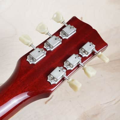 Burny Super Grade RLG-50 '59 Model MIJ 1984 Cherry Sunburst Vintage Japan w/ Gig Bag image 9