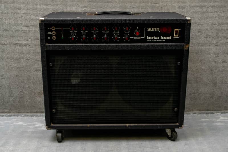 Used Sunn Beta Lead 100 Watt 2x12 Combo image 1