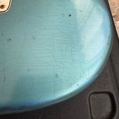 Fender The Strat with Maple Fretboard 1981 - Lake Placid Blue image 8