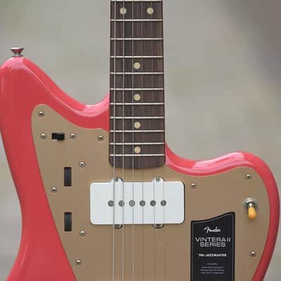 Fender Limited Edition Vintera II Road Worn 50s Jazzmaster- Fiesta Red(2) image 5