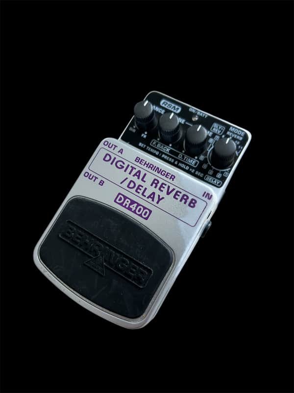 Behringer DR400 Digital Reverb Delay Pedal 2010s - Standard image 1