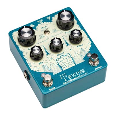 EarthQuaker Towers Soundscape Generator Stereo Reverb Pedal image 3