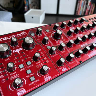 Behringer Neutron Paraphonic Analog and Semi-Modular Synthesizer 2018 - Present - Red