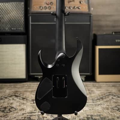 Ibanez K7YIN James "Munky" Shaffer Signature 7-String Electric Guitar - Matte Black with Gig Bag image 7