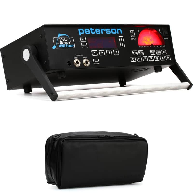 Peterson AutoStrobe 490 Mechanical Strobe Tuner with Case image 1
