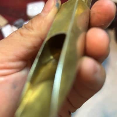 DG Cressent Tenor mouthpiece 1980s - Original plating image 12