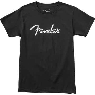 Fender Spaghetti Logo Black T-Shirt - XX-Large image 1
