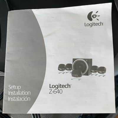 Logitech Z-640 Speakers 5.1 6 Speaker Surround Sound System Computer w/Subwoofer image 2